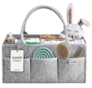 PUTSKA Baby Diaper Caddy Organizer ...
