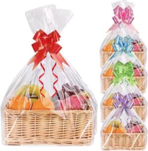 10Pcs Large Cellophane Hampers Bags...
