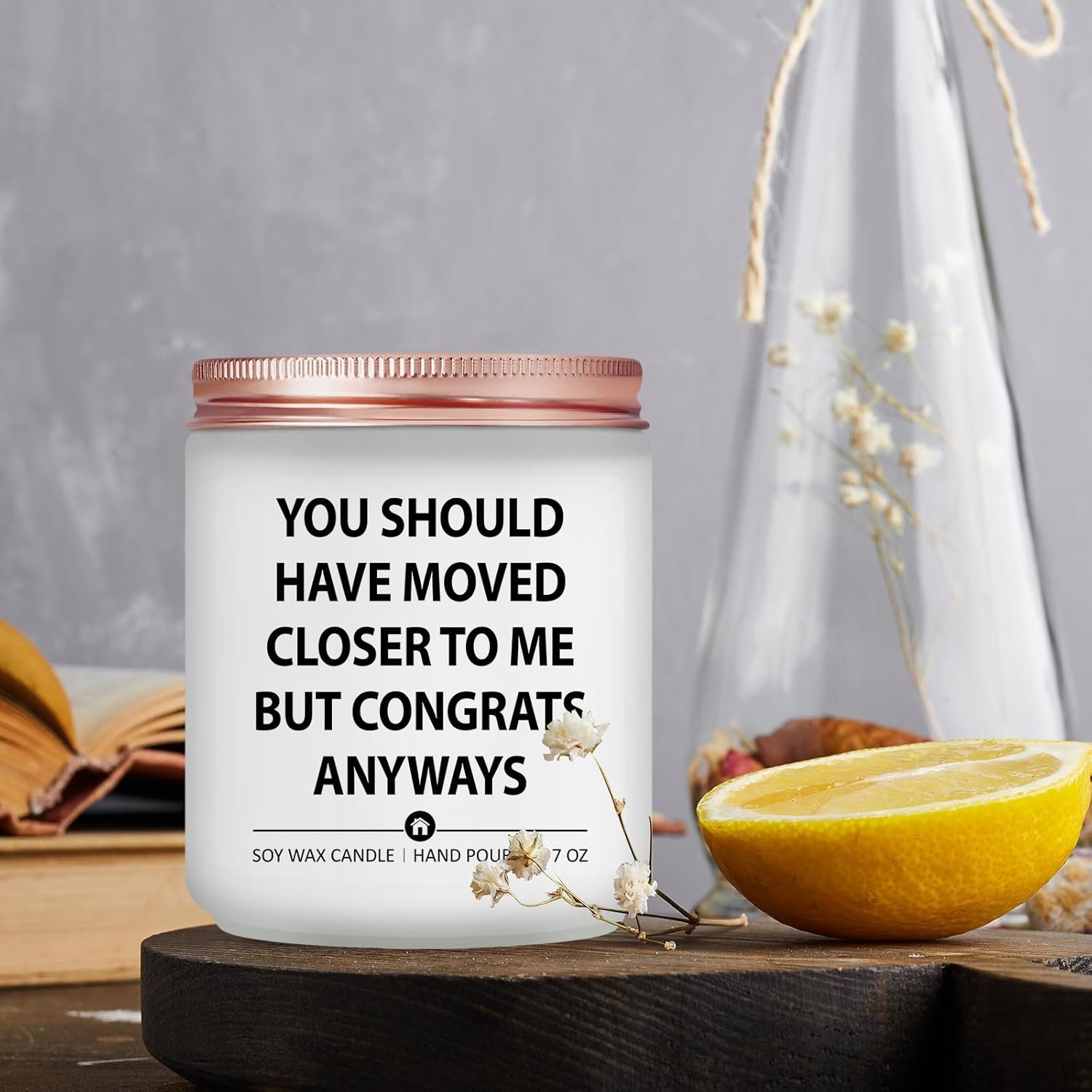 Housewarming Gifts New Home - Funny Best Housewarming Gift 2026 - Ideas New Home Scented Candle Gifts for Women, Friends, Couple - Personalized Cool Apartment Homeowner House Warming Present - Image 8