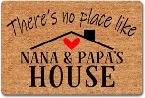 Funny Welcome Mat Personalized Mono...