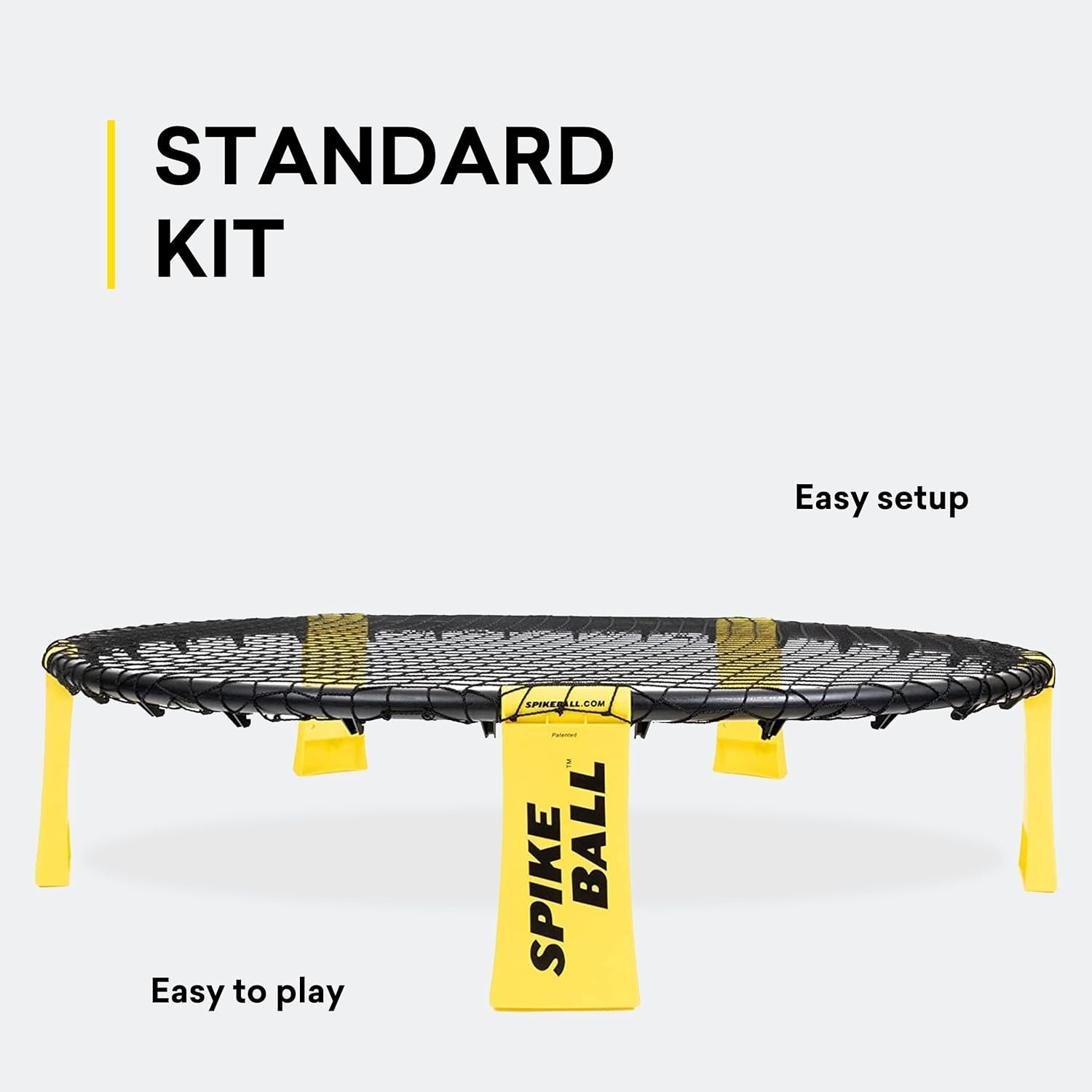 Spikeball The Original Kit 1-Ball Game Set - Outdoor, Yard & Camping Games - Includes Ball, Net, Drawstring Bag & Rulebook Set - Image 4