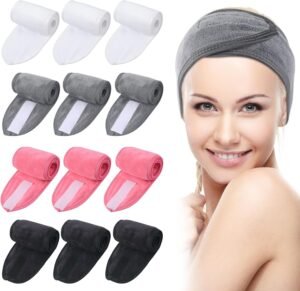 SINLAND Spa Headband for Women Adju...