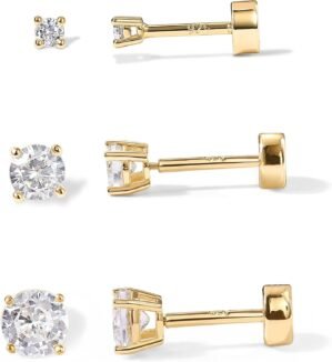 PAVOI 14K Gold Plated Solid 925 Ste...