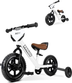 KRIDDO 2-in-1 Kids Tricycle and Tod...