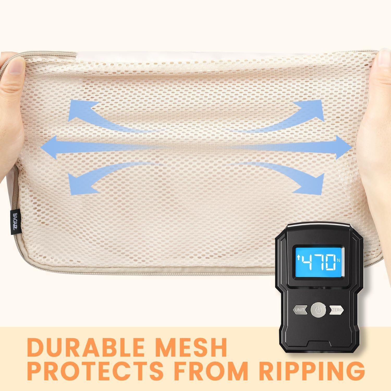 BAGAIL 8 Set Packing Cubes Luggage Packing Organizers for Travel Accessories - Image 6