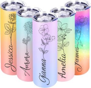 Personalized 20 OZ Tumbler with Flo...