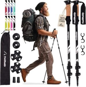 TrailBuddy Trekking Poles – Light...