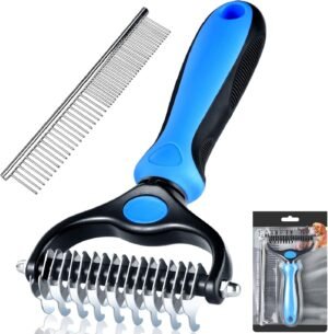 Pet Dematting Comb Grooming Tool, D...