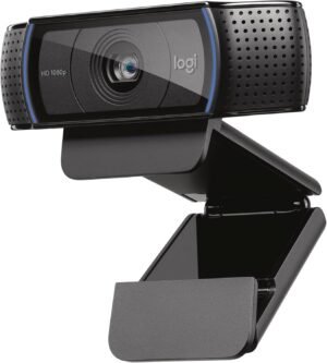 Logitech C920x HD Pro PC Webcam, Fu...