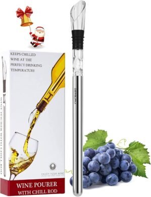 DERGUAM 3-in-1 Stainless Steel Wine...