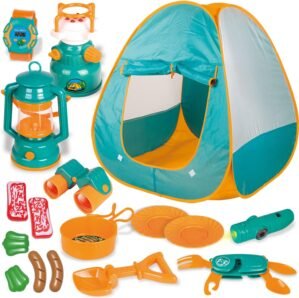 FUN LITTLE TOYS Pop Up Play Tent wi...
