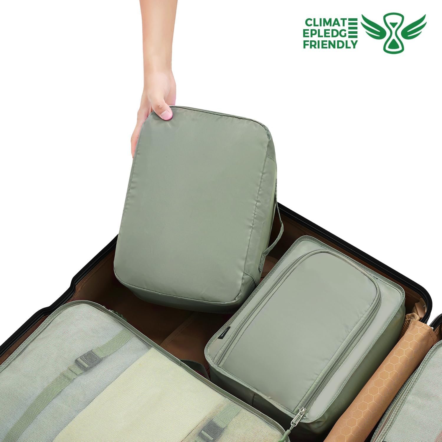 BAGAIL 8 Set Packing Cubes Luggage Packing Organizers for Travel Accessories - Image 6