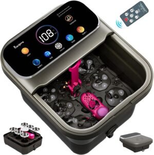 Collapsible Foot Spa Electric Rotar...