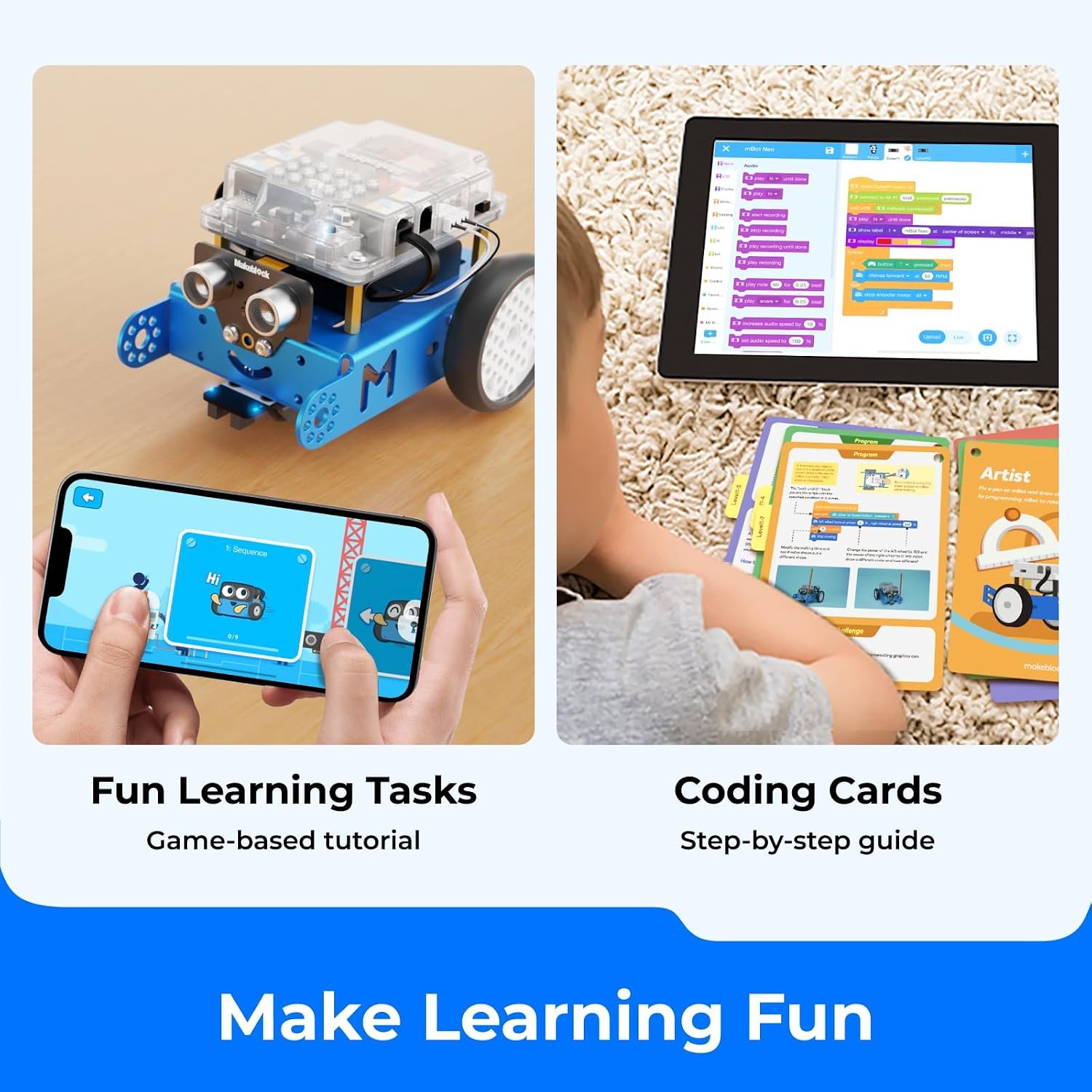 Makeblock mBot Robot Kit, Robotics for Kids Ages 8-12 Learn to Code with Scratch & Arduino, STEM Toys Science Kits for Kids Age 8-12 Boys and Girls Age 8+ - Image 7