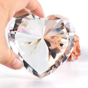 Clear Crystal Diamonds Paper Weight...