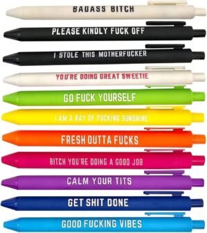 11PCS Funny Pens, Describing Mental...