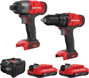 CRAFTSMAN V20 MAX Cordless Drill Dr...