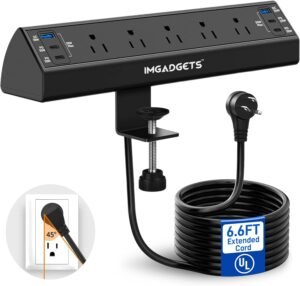 IMGadgets Power Bar (6.6ft Cord) wi...