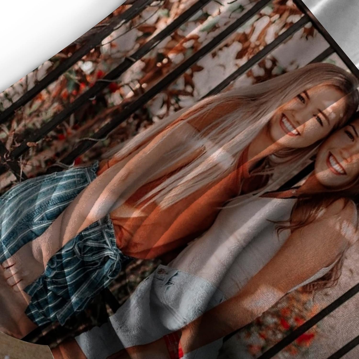 Custom Blanket,Custom Blanket with Picture,Customized Blanket with Photo,Personalized Blanket,Customizable Photo Blanket,Customize Throw Blanket,Personalized Gifts for Boyfriend,Girlfriend,Mum - Image 4