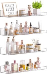 upsimples Clear Acrylic Shelves for...
