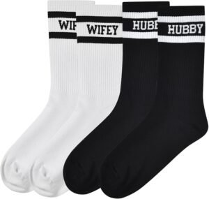 Jacriah Couples Socks Set Newlyweds...