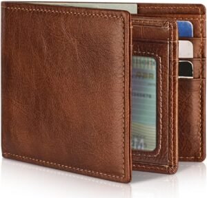 Artpaxy Mens Wallet Genuine Leather...