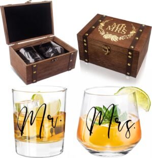 JUSTOTRY Wedding Gifts Mr and Mrs G...