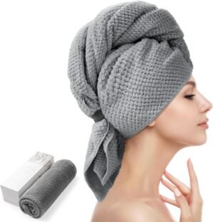 YFONG Large Hair Towel Wrap for Wom...