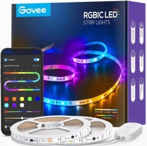Govee 65.6ft RGBIC LED Strip Lights...