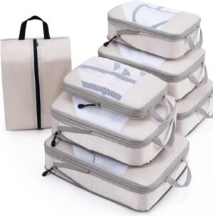 Meowoo Compression Packing Cubes Tr...
