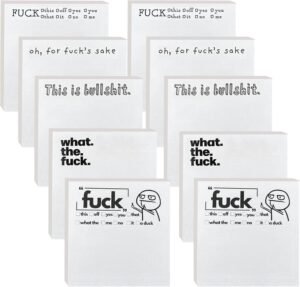 10 PCS Funny Sticky Note, 3″ ...