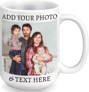 Custom Coffee Mug 15oz, Personalize...