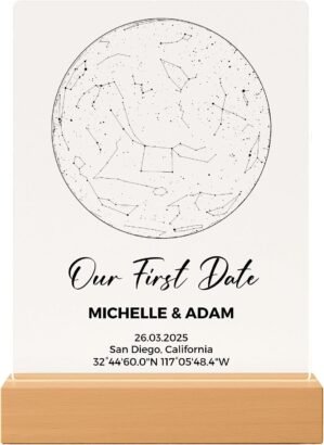 Custom Star Map by Date – Per...