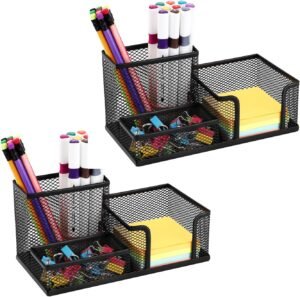 2-Piece Desk Pen & Pencil Orga...