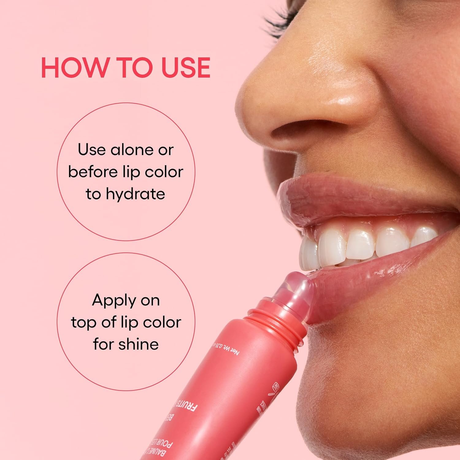 LANEIGE Lip Glowy Balm: Sheer Tinted Lip Treatment Balm Tube with Shea & Murumuru Butters for Hydrating, Moisturizing, Glossy, Non-Sticky Shine, Berry | Korean Skin Care - Image 8