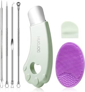 Blackhead Remover Tools Set with Po...