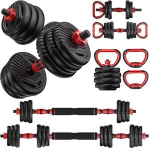 Adjustable Dumbbells, 20/30/45/70/9...