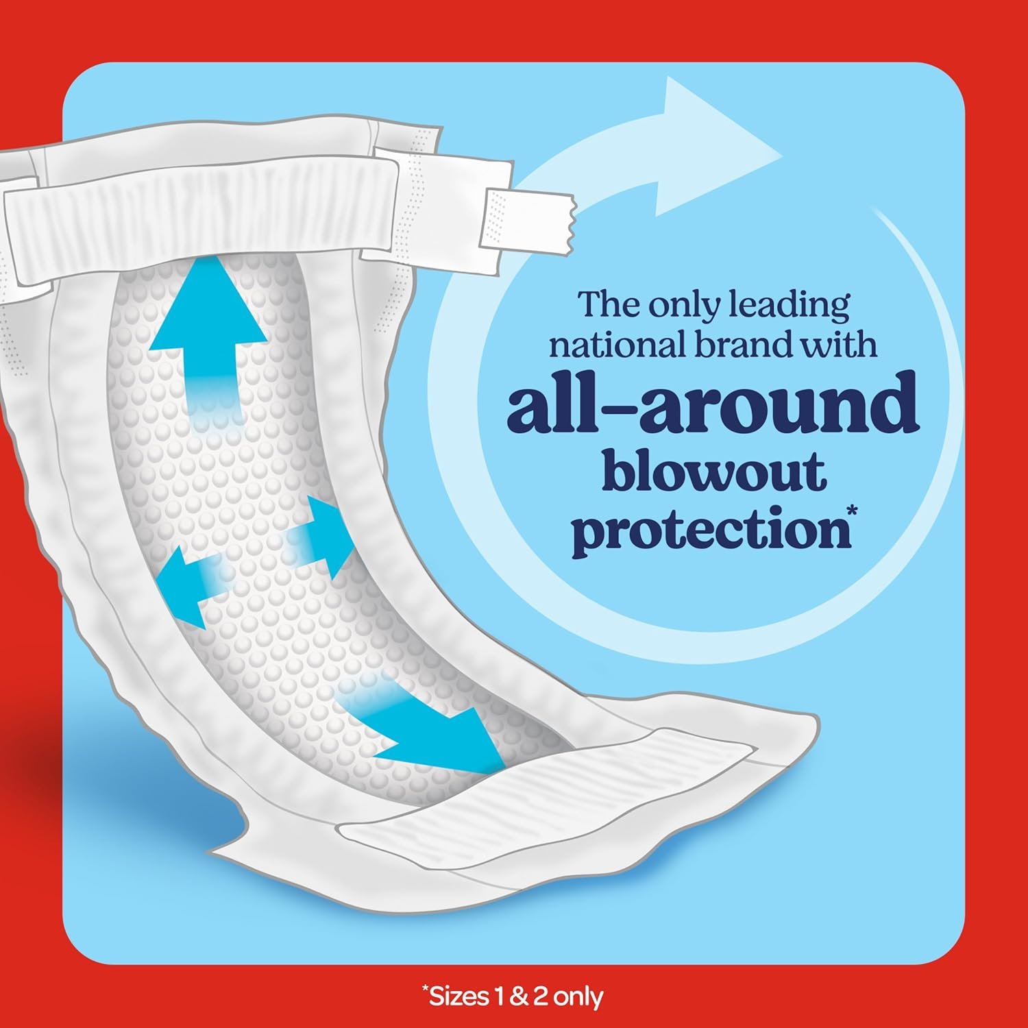 Huggies Size 1 Diapers, Little Snugglers Diapers, Size 1 (8-14 lbs), 198 Count (6 Packs of 33), Packaging May Vary - Image 5