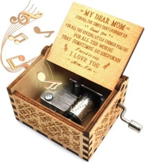 Wooden Music Box for mom Gifts You ...