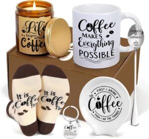iAOVUEBY Coffee Gifts, 6PCS Coffee ...