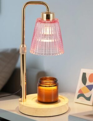 GODONLIF Pink Candle Warmer Lamp wi...