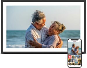 Digital Picture Frame, 15.6 Inch La...
