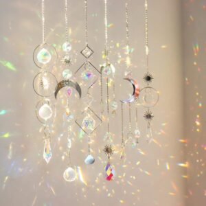 6Pieces Crystal Suncatchers for Win...