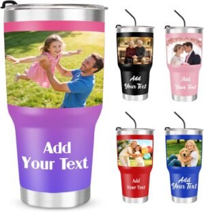 Personalized 30 OZ Tumbler with Pic...