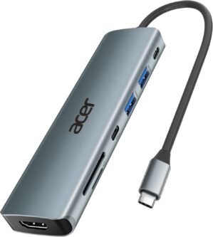 Acer USB C Hub, 7 in 1 Multi-Port A...