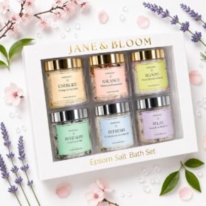Epsom Salt Bath Gift Set – 6 Arom...