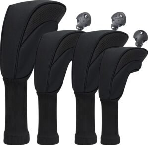 Golf Club Head Covers for Woods 3/4...