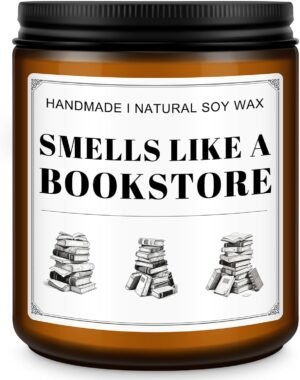 Book Lovers Candle Gifts, Funny Gif...