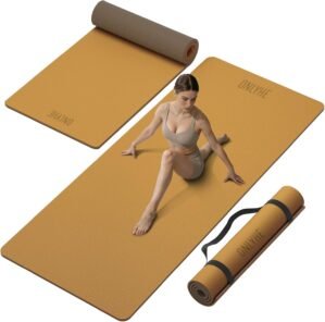 Wide Yoga Mat Thick（10mm）Exerci...