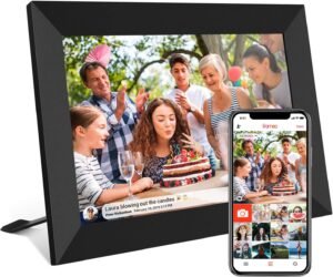 32GB FRAMEO 10.1 Inch Smart WiFi Di...